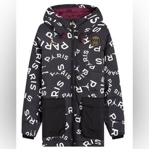 Jordan x PSG (Paris Saint Germain) Down AOP Parka Jacket
